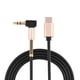 thumbnail image 5 of Cable de audio para Moto Z, interfaz tipo C a cable adaptador de 3,5 mm para Google Pixel tipo C Portto Cable Artesanía superior, 5 of 8