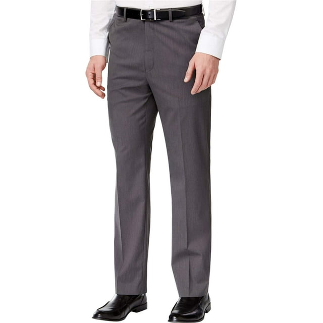 Michael Kors Mens Tic Dress Pants Slacks, Grey, 44W x 32L