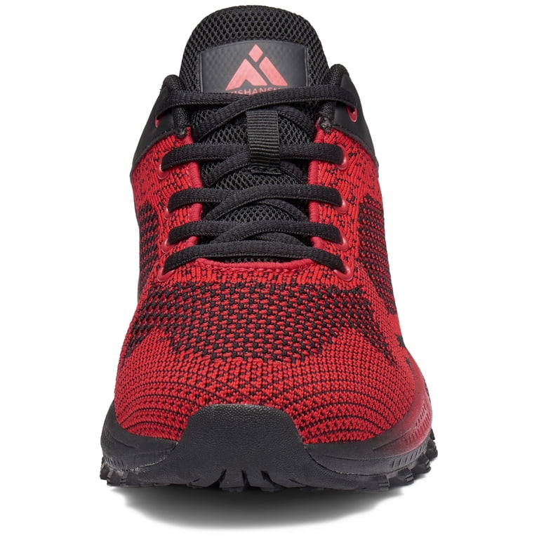 Mishansha Air Cushion Running Shoes Men Size 13.5 Red Black Woven Sneakers Mishansha Men main image 2