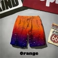 thumbnail image 4 of Summer New Water Drop 3d Printed Shorts Funny Fashion Gradient Colorful Beach Short Pants Swimming Shorts Men Hombre Ropa Cheap, 4 of 4