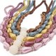 thumbnail image 3 of Curtain Rod Simple Curtain Hanging Ball Hook Tie Rope Curtain Buckle Curtain Tie A Pair (Maroon), 3 of 5