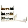 Stackable Shoe Cabinet, Black