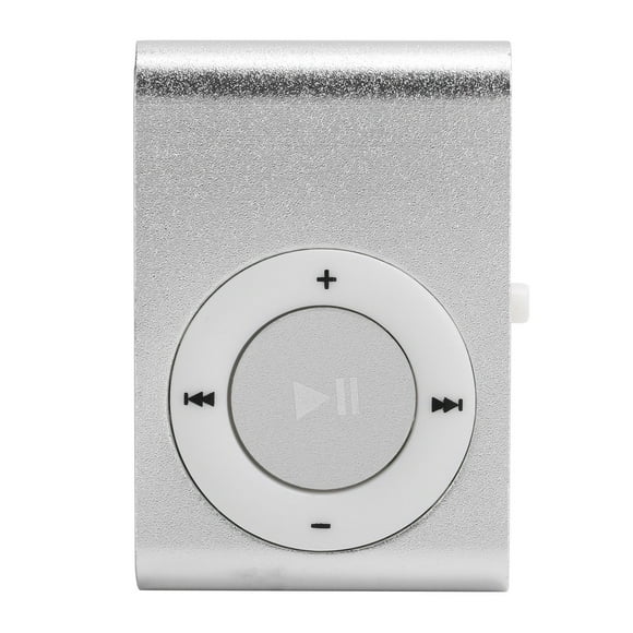 Reproductor Multimedia De Música Digital Portátil MiniMP3, Reproductor BackClip Con Auriculares Y Cable USB Para Deportes Y Actividades Al Aire Libre