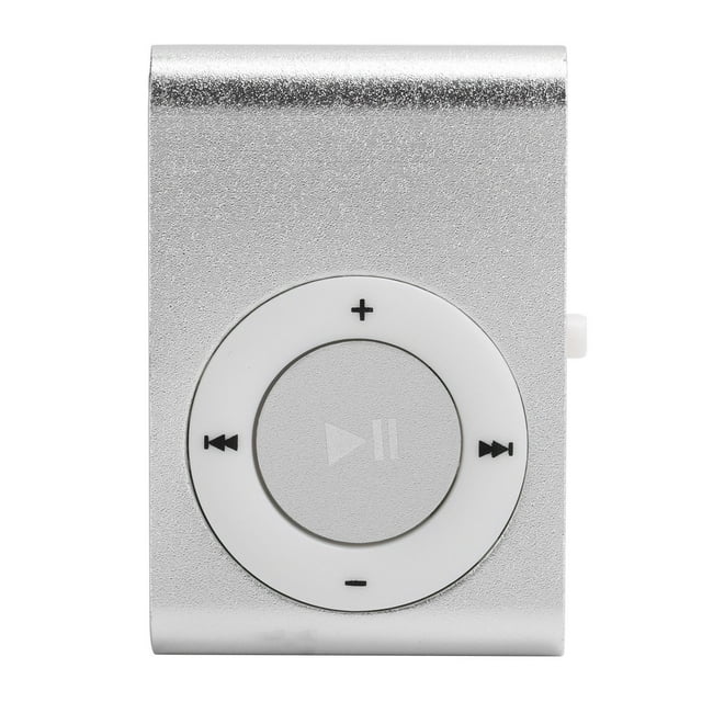 Reproductor Multimedia De Música Digital Portátil MiniMP3, Reproductor BackClip Con Auriculares Y Cable USB Para Deportes Y Actividades Al Aire Libre