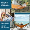 thumbnail image 6 of Tranquillo Adjustable 2-Person Hammock with Carry Bag, Yellow, 6 of 9