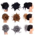 thumbnail image 4 of Chignon Synthétique Chouchous Bande Élastique Chignon Droit Postiche Extension Queue de Cheval, 4 of 7