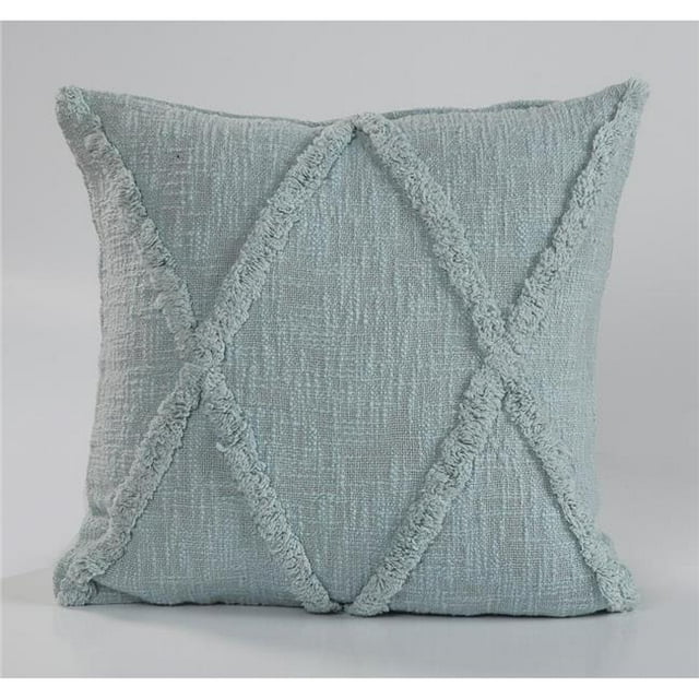 LR Resources PILLO07394PSBIIPL 18 x 18 in. Pastel Blue Rectangle Throw Pillow