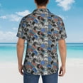 thumbnail image 6 of Xecao Video Game print Hawaiian shirt - a stylish short-sleeve button-down for men, perfect for casual beach and tropical outings., 6 of 9