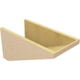 thumbnail image 5 of 11"W x 22"D x 11"H Wide Concord Rough Cedar Woodgrain TimberThane Corbel, Primed Tan, 5 of 6