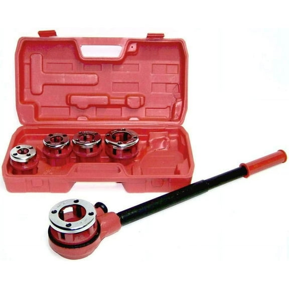 Pipe Threader Forward and Reversible Ratchet 5Pc Set