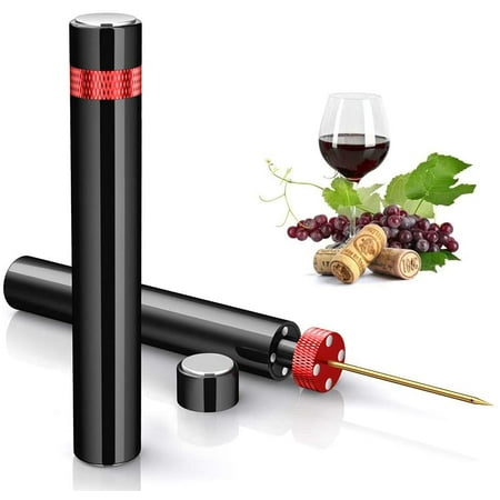 

Alvage Wine Opener Wine Air Pressure Pump Bottle Opener Easy Remover Pop-out Cork Screw Tool Wine Bottle Cork Remover Wine Accessories Great for Wine Lovers