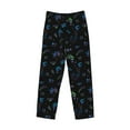 thumbnail image 6 of Uemuo Gamepads Pattern Men's Wide Leg Palazzo Lounge Pants with Pockets Light Weight Loose Comfy Casual Pajama Pants-X-Large, 6 of 9