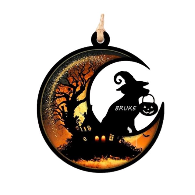 CSChome Pet Pendant 1 Set Pet Pendant Unique Exquisite Workmanship Acrylic Suncatcher Beautiful Pet Sympathy Gift