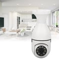 thumbnail image 3 of Cámara Panorámica De 360 ​​​​grados, Cámara De Seguridad Con Bombilla E27 Interfaz Universal Soporte Por Infrarrojos Llamadas De Voz Control De Aplicaciones Para Oficina, 3 of 7