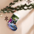 thumbnail image 4 of Cauagu Colorful Tire Tunnel Park for Christmas Stockings,1-Pack Large Xmas Stocking Holiday and Farmhouse Stocking Fit for Christmas Holiday Party Decoration(17.7*11 Inch), 4 of 7