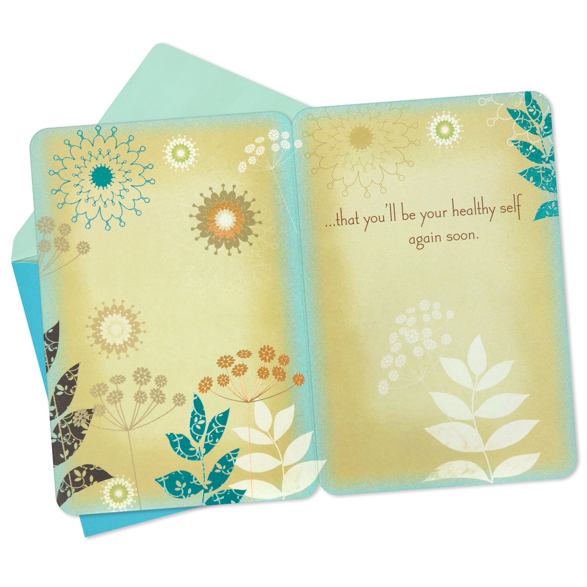 Hallmark Get Well Card (Sending Healing Thoughts)