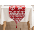 thumbnail image 5 of Adornos navideños, manteles de tela de punto, manteles creativos de Navidad, decoración de tocador para el hogar JAMW Sencillez, 5 of 5