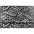 thumbnail image 6 of Tcbosik Metal Privacy Screen for Indoor & Outdoor, 76"H x 48"W Decorative Metal Privacy Fence Divider for Garden Patio Backyard, Black, 6 of 8
