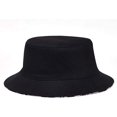thumbnail image 3 of Sombrero de cubo para hombres y mujeres,Sombreros de sol impresos reversibles y plegables,Fis, 3 of 5