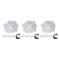 thumbnail image 1 of Transemion 100pack/lot Strong And Sturdy Hooks Runner For Plastic Curtain Track Easy Sliding For Various 3Set, 1 of 6