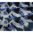 thumbnail image 5 of oneOone Cotton Jersey Medium Blue Fabric Animal Skin Quilting Supplies Print Sewing Fabric By The Yard 58 Inch Wide, 5 of 6