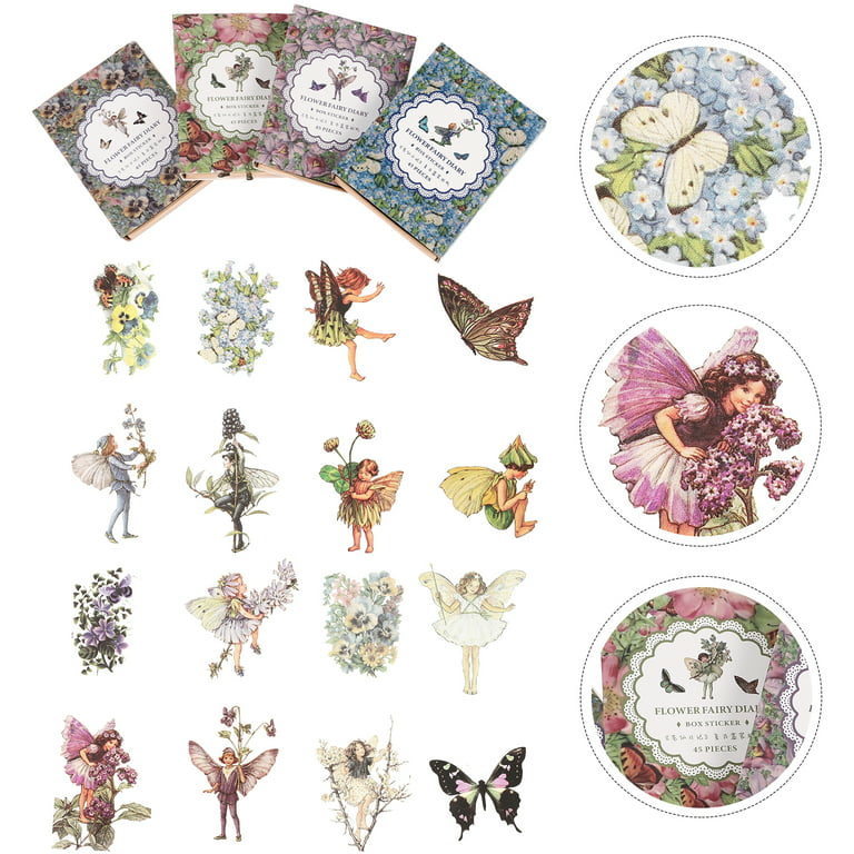 Fairy Stickers Scrapbooking, Fairies Stickers Journal