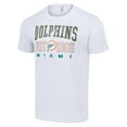 thumbnail image 2 of Men's Starter White Miami Dolphins Throwback Logo T-Shirt, 2 of 3
