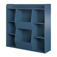 Ameriwood Home Charli Kids Large Toy Storage Bookcase, Navy