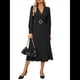 thumbnail image 2 of Vestido Acampanado de Larga para Mujer, Corte A, Informal, Semiformal, para Invitada de Boda, de Oficina, con Cinturón Negro L, 2 of 10