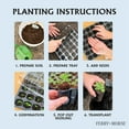 thumbnail image 4 of Ferry Morse Pro-Hex Seed Starting Tray 72 Cells - Reusable Plastic Tray, 4 of 10