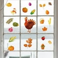 thumbnail image 2 of NSESSHome Fall Wall Decals Thanksgiving Wall Stickers Autumn Leaves Decoration Turkey Decals Maple Leaves Wall Decor for Home Window Living Room Bedroom, 2 of 8