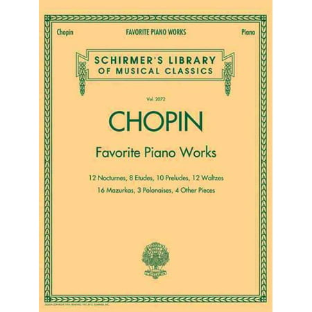 Chopin: Favorite Piano Works : 12 Nocturnes, 8 Etudes, 10 Preludes, 12 Waltzes, 16 Mazurkas, 3 Polonaises, 4 Other (Chopin Preludes Best Recording)