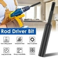 thumbnail image 4 of SDS Ground Rod Driver Bit for 5/8 Inch and 3/4 Inch Ground Rods Professional Ground Rod Driver Durable Hardened Earth Driving Rod Work with SDS and SDS Plus Rotary Hammer Drills, 4 of 9