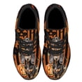 thumbnail image 2 of Dachshund Halloween Wiener Sausage Dog Shoes Sneakers Black Size 11.5, 2 of 7