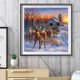 thumbnail image 3 of Escena de nieve 5D DIY completo redondo diamante pintura mosaico costura conjuntos arte artesanía FLhrweasw Nuevo, 3 of 8