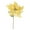 Gold, variant on Vickerman 22" Emerald Poinsettia Artificial Christmas Flower, 6 per Bag