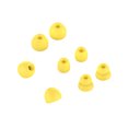 thumbnail image 1 of Miangastore Headphone Ear Covers Replacement Silicone Yellow 8Pcs 0.4In, 1 of 9
