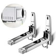 thumbnail image 3 of Universal Microwave Shelf Brackets - Wall Mount Under Cabinet Microwave Mounting Kit, 3 of 4