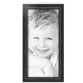 thumbnail image 2 of ArtToFrames 8" x 17" Galleria Noir Picture Frame, 8x17 inch Black MDF Poster Frame (WOM-4083),  Pack, 2 of 5