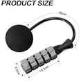thumbnail image 4 of Cuerda de saltar sin cuerda con peso ajustable para entrenamiento fitness hombres mujeres, 4 of 7