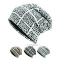thumbnail image 4 of ZQUUVOU Unisex Thick Knit Beanie Fall Winter Trendy Double-Sided Color-Blocking Casual Hat Hip-hop Warm Hat Coffee B, 4 of 4