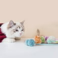 thumbnail image 4 of Cat Teaser Faux Feather: Plush Elastic Rope Interactive Kitten Wand Pet Play Toy, 4 of 6