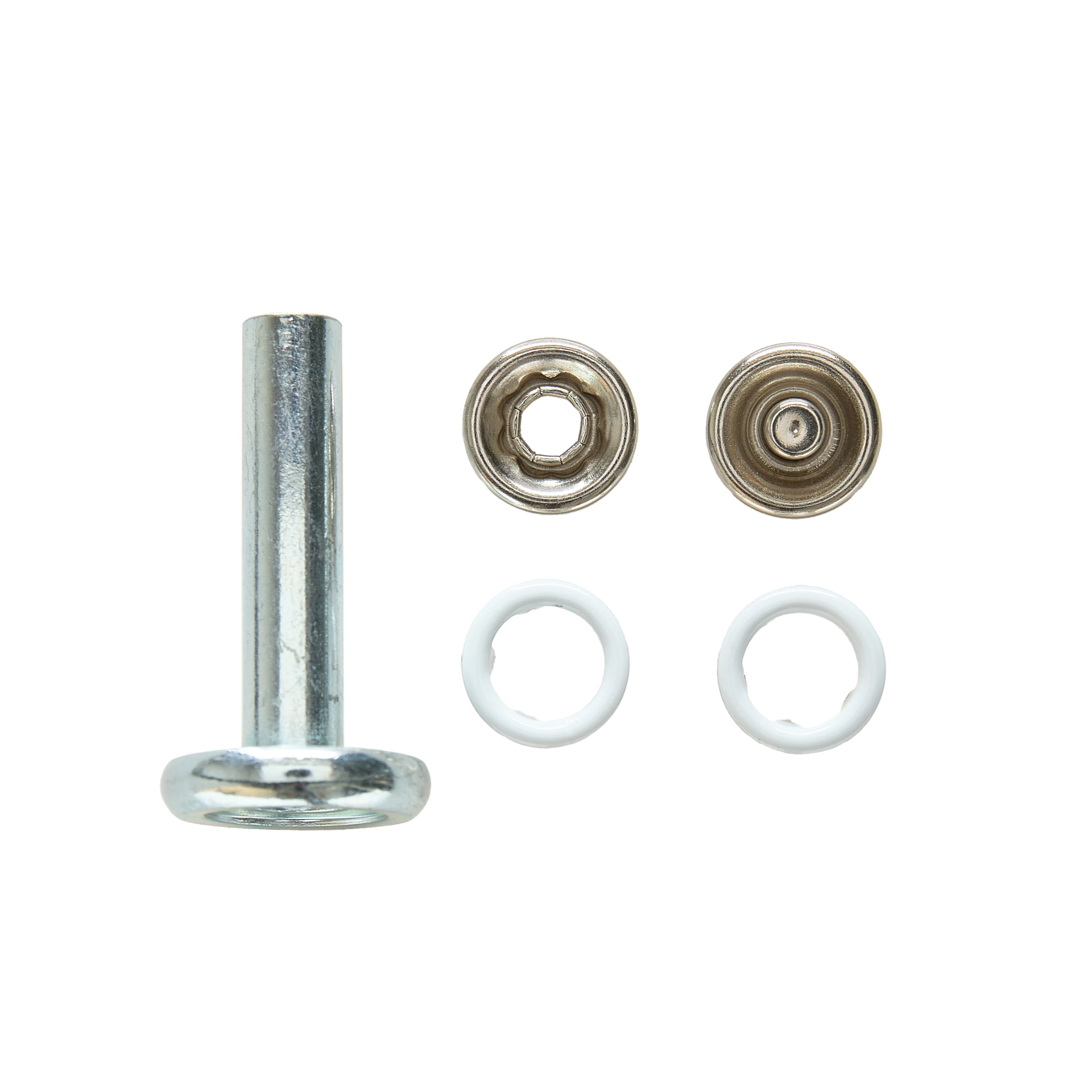 (2 pack) Hello Hobby Wht Snap Fastnrs