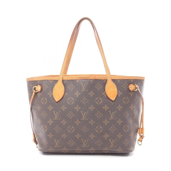 Pre-Owned Louis Vuitton Neverfull PM Tote Bag Handbag, Coated Canvas and Leather, Monogram...