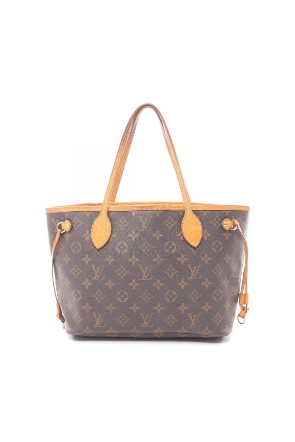 Pre-Owned Louis Vuitton Neverfull PM Tote Bag Handbag, Coated Canvas and Leather, Monogram...