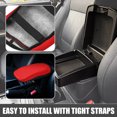thumbnail image 4 of Almohadilla de la cubierta de la consola central Protector impermeable de la cubierta del reposabrazos del coche para Chevrolet Blazer 2019-2023 Faux Leather Neoprene Red, 4 of 6