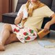 thumbnail image 5 of Fotbe Strawberry Floral Pantalones Cortos de Pijama para Hombre, Ropa de Dormir, Pantalones de Pijama Cortos para Hombre-Large, 5 of 6