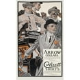 thumbnail image 3 of J.C. Leyendecker 12x18 Black Modern Framed Museum Art Print Titled - Arrow Collars. Cluett Shirts (1910), 3 of 5