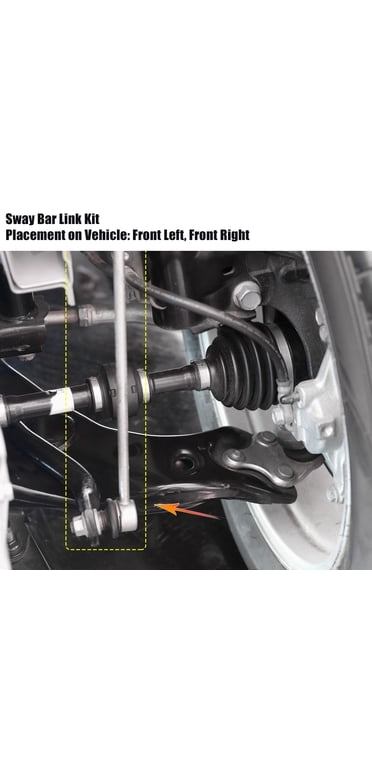 BOXI Front Sway Bar End Links Kit (2PCS) For Chrysler 300 / Dodge Challenger Charger Magnum RWD