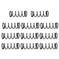 thumbnail image 3 of KAKOWELY 17 Pcs Ressort de Guitare Électrique Basse Réglable en Hauteur Pont Droit Corde de Traction Code Selle (Noir),0.63"X0.18"X0.18 Pouces, 3 of 4